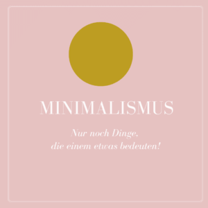 Minimalismus
