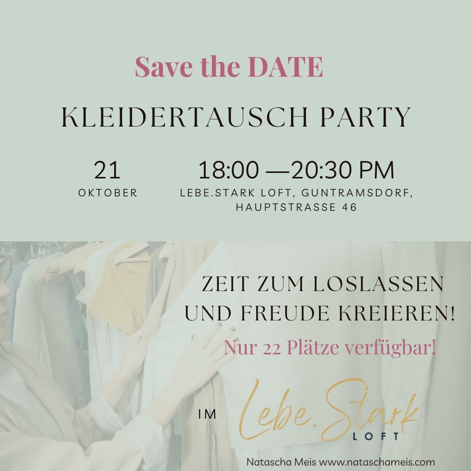 Flyer Kleidertauschbörse